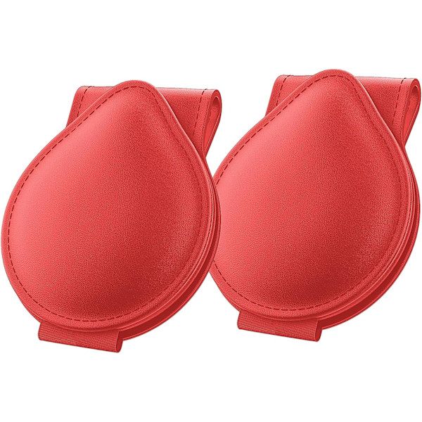 2-pack Solglasögonklämmor för bilens solskydd, Solglasögonhållare, Klämma