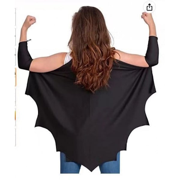 Vampyr Battevinge Kostume til Børn, Sort