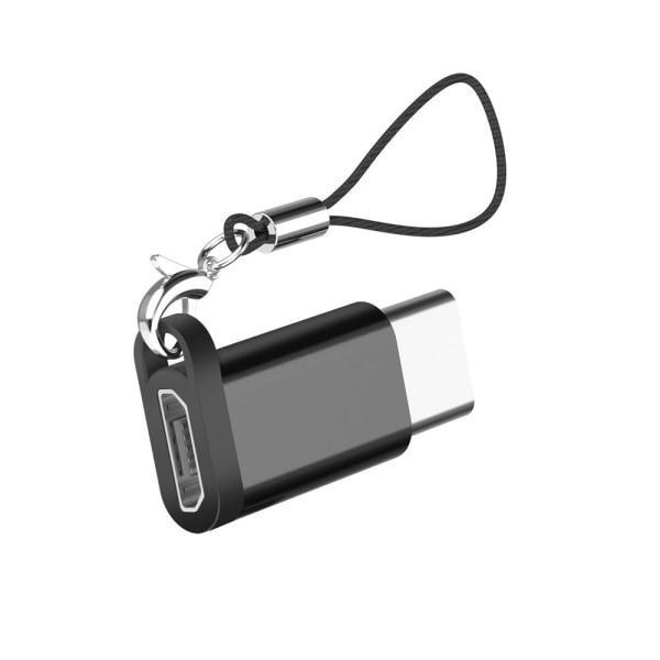 Nyckelring Android till Type-C Mobiltelefon Adapter USB till Micro D