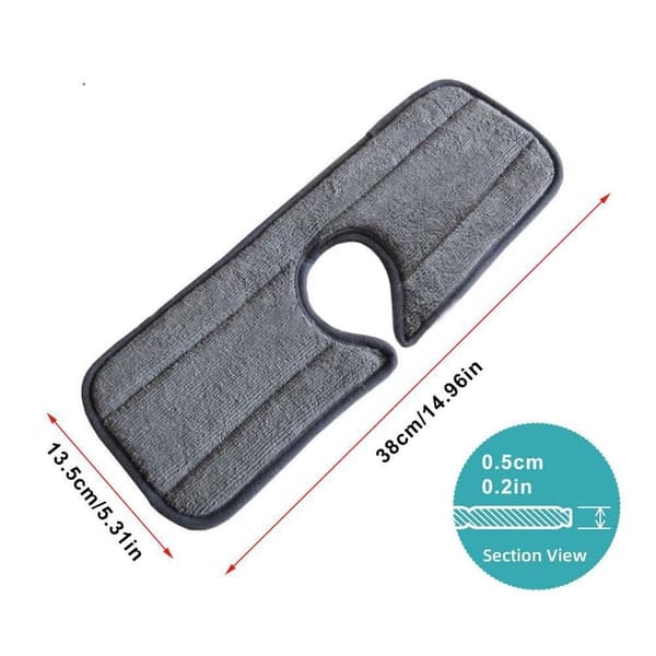 5 stk. Vannabsorberende Matte for Kran, Vaskbar, Mikrofiber, Beskyttelse