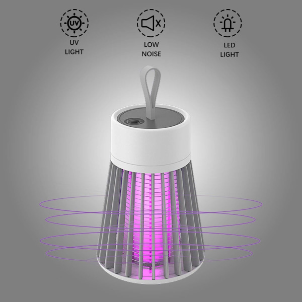 UV Myggdödande Lampa Elektrisk Insektsdödare Anti-Insekter Effektiv