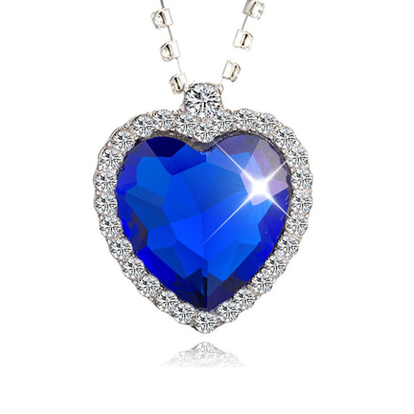 Diamant halsband kärlek mode vind personlighet enkel temperament