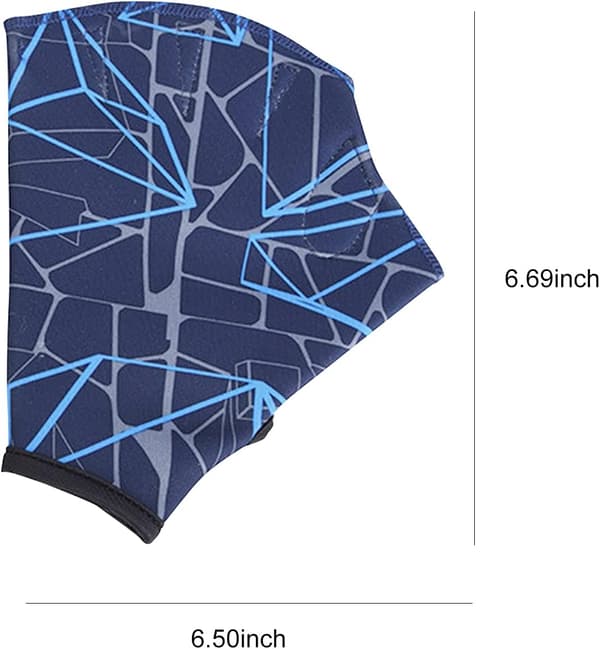 Nylon Simningshandskar Vatten Simning Vävda Handskar Vattenträning Hand Vävda Händer Vävda Flippor Simutrustning Handskar F