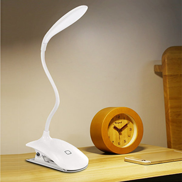 Leselys, Leselys 16 LED 3 Lysstyrke Moduser 360 ° Fleksibel