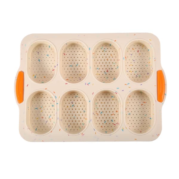 8 Oval Baguetteform med Ram Fransk DIY Brödform Icke-