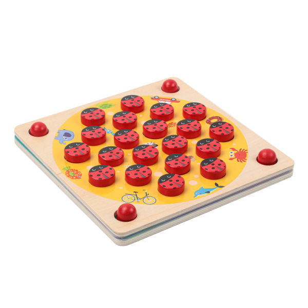 Ladybug Garden Memory Game för 3-4 åringar