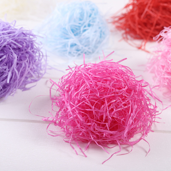 100 gram Rivetpapper, Rivet Kraft Raffia Pappersfyllning, Gi