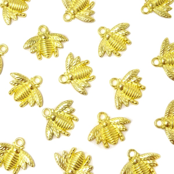 50 st Legerade Bee Bee Charm Hängen, DIY Hantverk smycken DXGHC