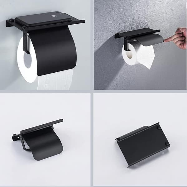 Vægmonteret Toiletpapirholder i Rustfrit Stål