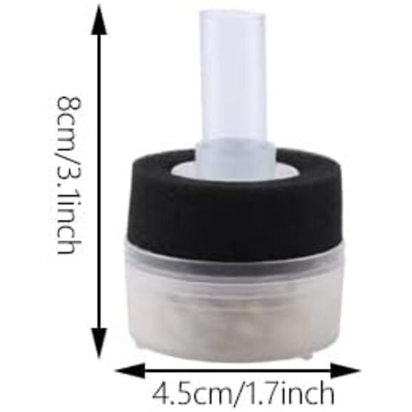 2 stk Akvarium Fiske Tank Mini Svamp Filter Akvarium Fiske Tank Bio