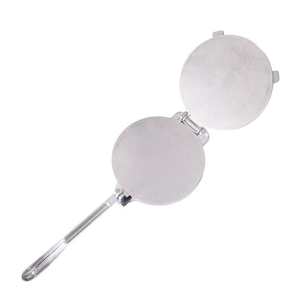 Fällbar 6 tum Obelagd Aluminium Tjock Degs Press Tortilla