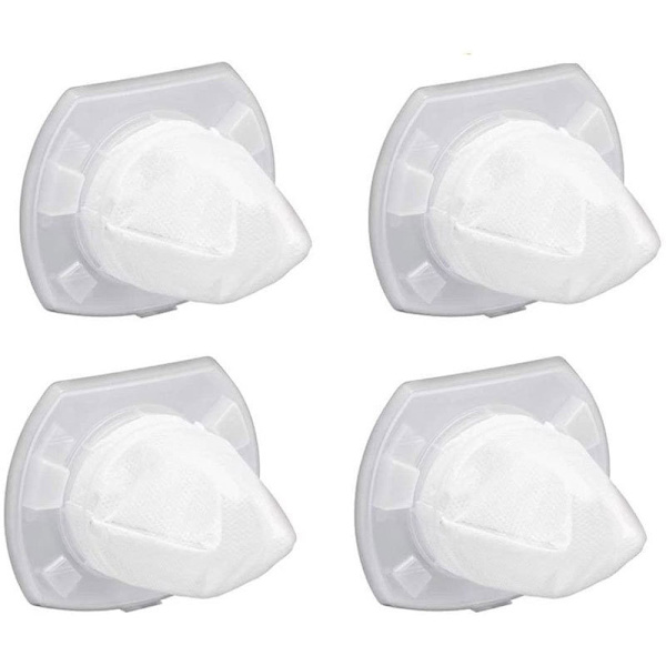 4 stk hvite filter 4stk, støvsugerfilter, støvsugerfilter