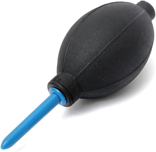 Dammsugare, Luftpumpboll med Metallventil och Munstycke, Klocka