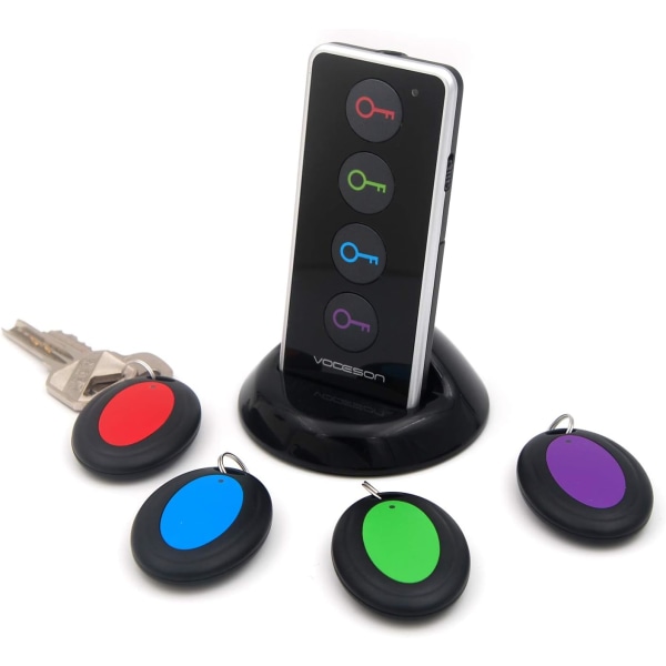 Objektsökare (nycklar, plånböcker.) med LED-nyckelring Whistler Key Fin