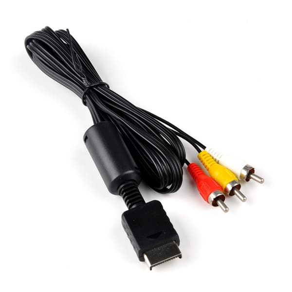 Lämplig för Sony PS2 AV-kabel PS3 ljud- och videokabel 1,8 m