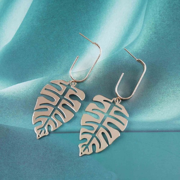 Palmblad Drop Earrings Palm Leaf örhängen Leaf örhängen DXGHC