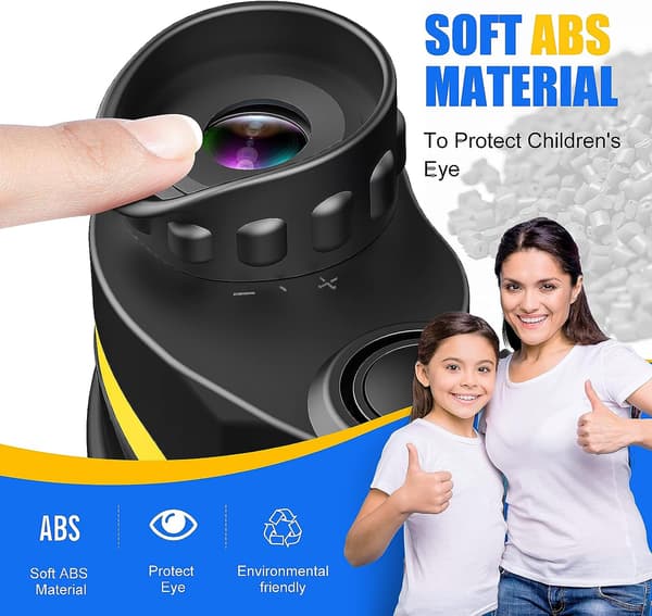 Kikkert 8x21 Foldbar Mini Bærbar Høy Effekt HD Nattsyn