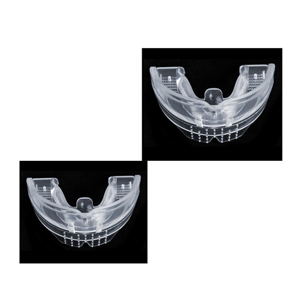 2st Ortodontiska hängslen för vuxna Silikonhängslen Vuxna Anti-Slipning
