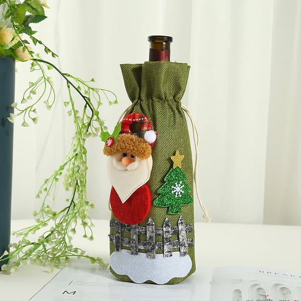 4 Julefeststilbehør Julepynt Gammel mand vin
