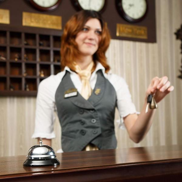 Serviceringningsklocka Köksserviceringningsklocka Bänkringningsklocka Liten Klocka för Bar, H