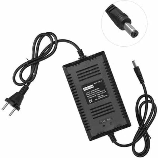 Smart oplader til elcykler og elscootere, 36V DC-stik (stik C),ta