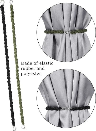 12 stycken elastiska stövlsband Militärbensband Blousing Garter