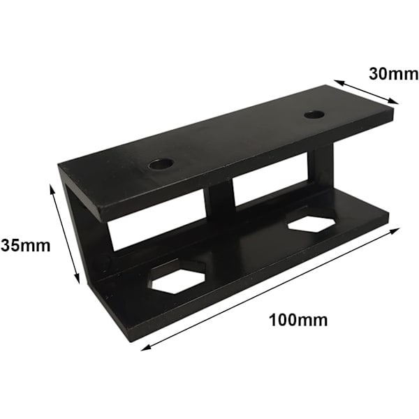 3-pack Plast Laptop Stativ med Skruvar Laptop Stativ för Knäet