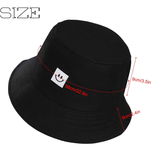Spandau Hat Unisex Foldbar Bomuld UV Beskyttelse Åndbar Solhat