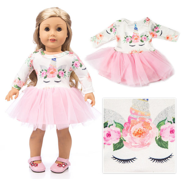 3 kpl 18 tuuman nukken vaatteita, mekko, American Girl -lelu, hinta