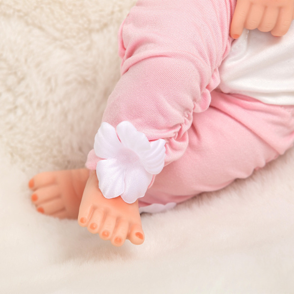 12 tum Newborn Babydocka och Kläder Set Tvättad Realistisk Sili