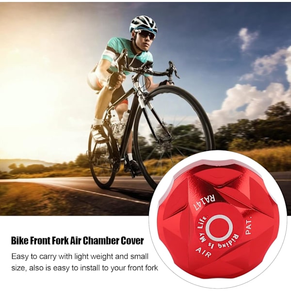 Sykkelventilåpner, Aluminium MTB Gaffelhettebeskytter