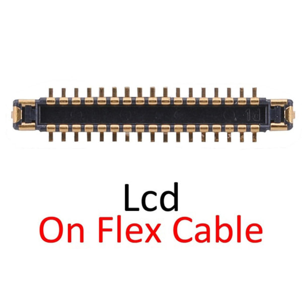 Lcd Display Fpc-kontakt på Flex-kabel för Iphone Xs Max DXGHC