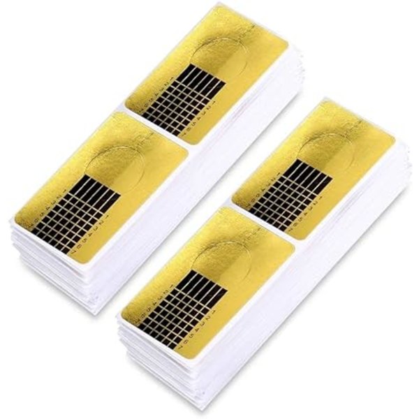 200 stk. gel neglekunst stencils, bygning gel stencil klistermærker, selv