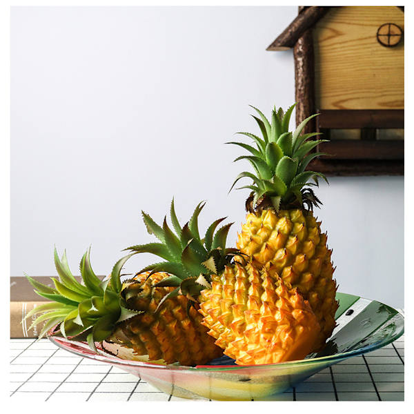 1 kpl Realistinen Tekohedelmä Väärennös Ananas Koti Kaappi