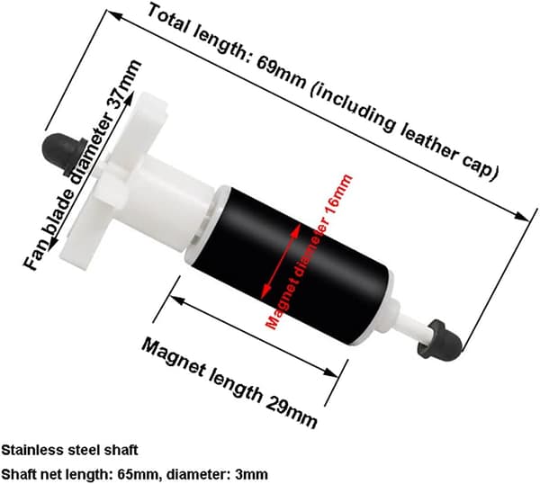 Whirlpool Vandpumpe / Rotor