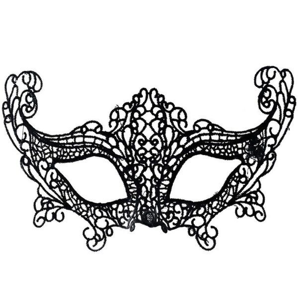 Halloween Masquerade Party Dans Sexig Lady Lace Fox Mask DXGHC