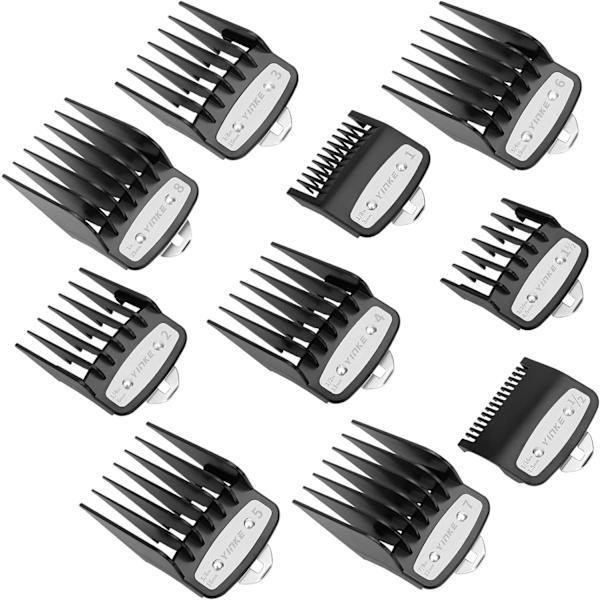 Kammer for Wahl hårklipper, metallklips, 10 klippelengder