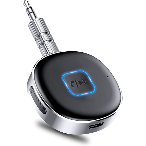 Bluetooth 5.0-mottagare, 3,5 mm jack-ljudadapter, Bluetooth bil Rec