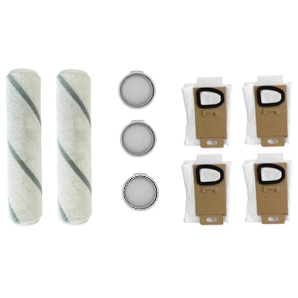 9 st Roller Brush Hepa-filter kompatibelt med Xiaomi Mijia Sc DXGHC