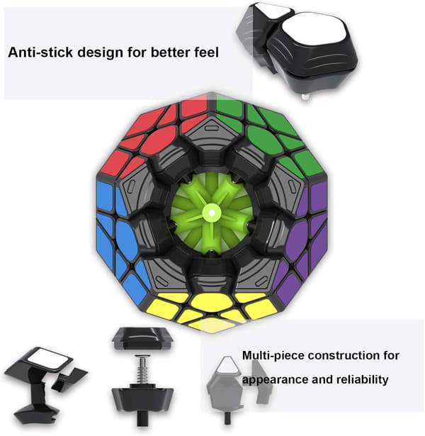 Megaminx 3x3 Speed ​​Cube, Dodekahedron Magic Cube, Speed ​​Cube