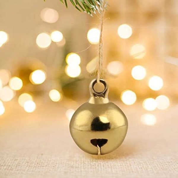 Party Decorations 120 PCS Small Jingle Bells 12mm Metal Bells Jin