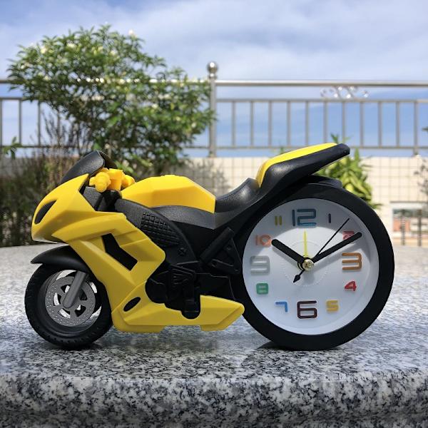 1 Pakk Motorsykkel Alarmklokke Ornament Kreativ Klokke Student Chi