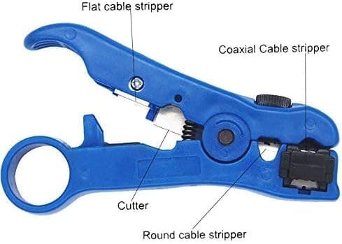 Strippingtang - Universal kabelkutter - for TV-kabel eller uskjermet