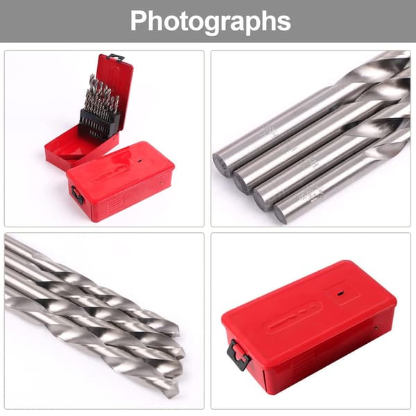 Metal Twist Bor, Ø 1-13 mm Træbor Sæt, Træbor