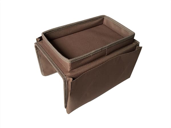 Sofa Organizer Bakkeholder Sofa Armlæn Opbevaringspose med Kop DXGHC