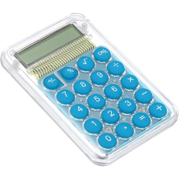 Desktop Calculator, 8 Digit Large LCD Display, Mini Portable  DXGHC