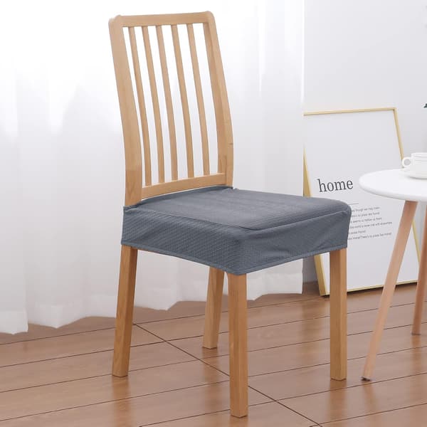 Vanntett Stolseter for Spisestuestoler, Sett med 2, Stretch J