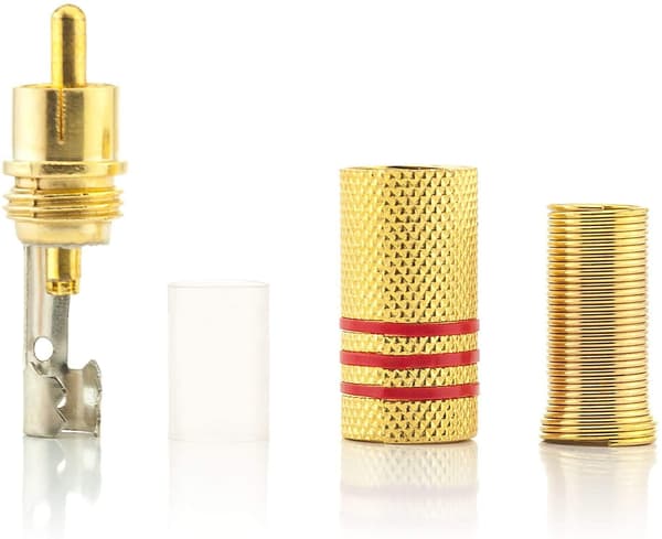 RCA Han, RCA Terminal Lydforbindelse, RCA Loddeforbindelse, RC DXGHC