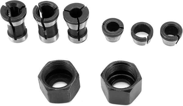 S Chuck Head, 6mm 6.35mm 8mm Hovedadapterkonverter til Boremaskine DXGHC