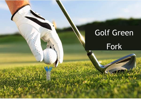 Golfgaffel Grön Reparationsutbildning Tillbehör Golfutrustning Fo